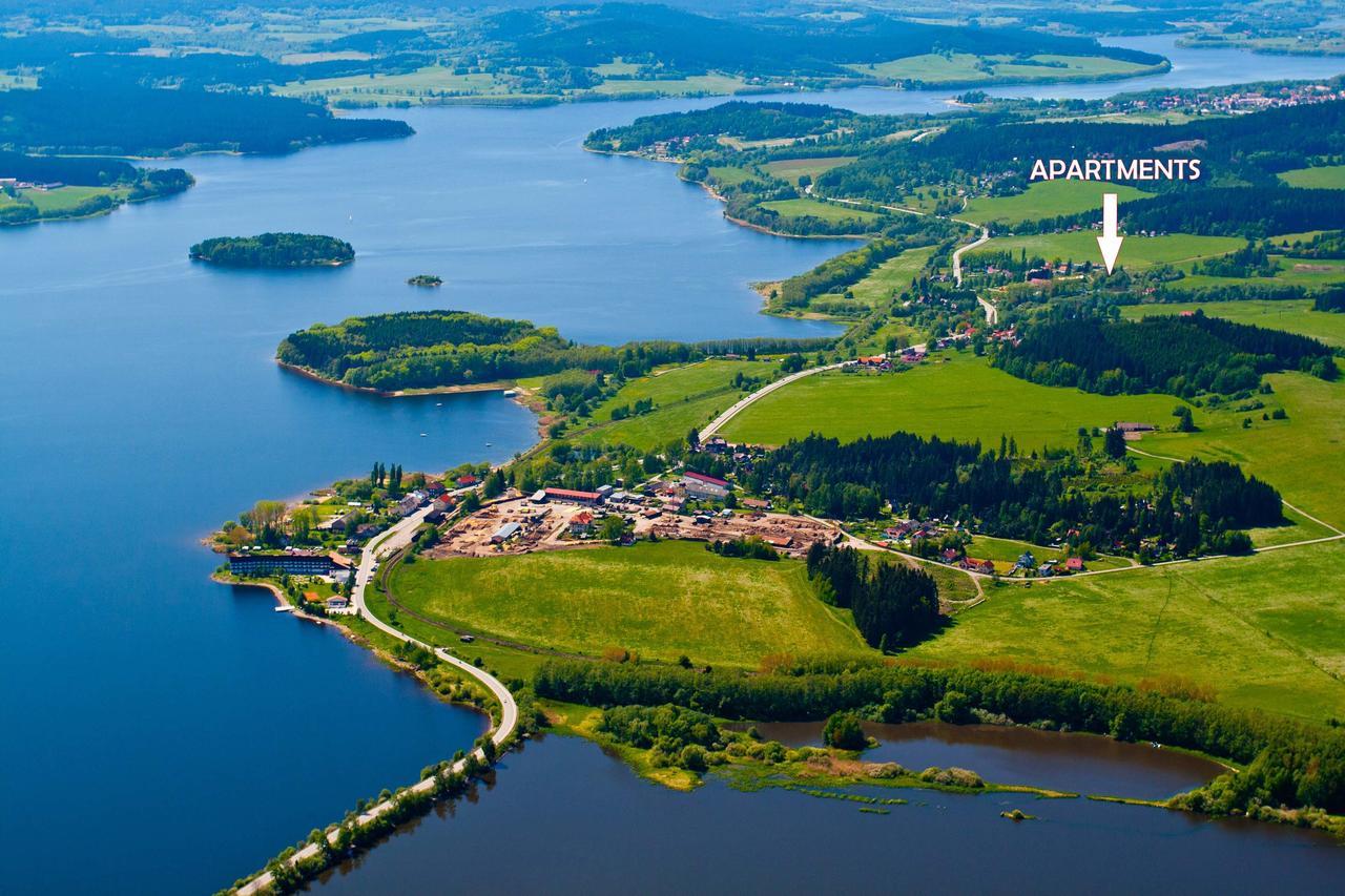 Apartments Nad Rybniky Horni Plana Luaran gambar